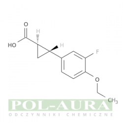 Kwas cyklopropanokarboksylowy, 2-(4-etoksy-3-fluorofenylo)-, (1r,2r)-rel-/ 97% [2055840-75-8]