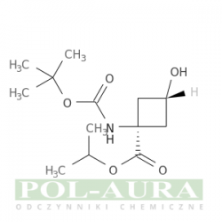 Cyclobutanecarboxylic acid, 1-[[(1,1-dimethylethoxy)carbonyl]amino]-3-hydroxy-, 1-methylethyl ester, trans-/ 97% [2055840-96-3]