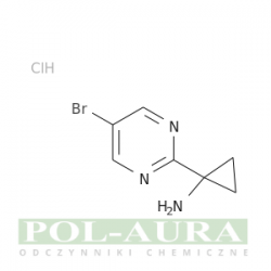 Cyklopropanamina, 1-(5-bromo-2-pirymidynylo)-, chlorowodorek (1:1)/ 97% [2055841-13-7]