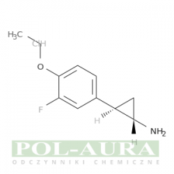 Cyklopropanamina, 2-(4-etoksy-3-fluorofenylo)-, chlorowodorek (1:1), (1r,2s)-rel-/ 97% [2055841-15-9]