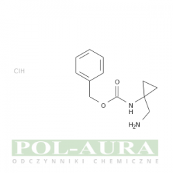 Kwas karbaminowy, n-[1-(aminometylo)cyklopropylo]-, ester fenylometylowy, chlorowodorek (1:1)/ 97% [2055841-99-9]