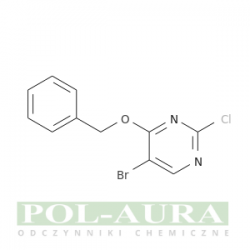 Pirymidyna, 5-bromo-2-chloro-4-(fenylometoksy)-/ 98% [205672-19-1]