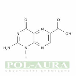 Kwas 6-pterydynokarboksylowy, 2-amino-3,4-dihydro-4-okso-/ 97% [948-60-7]