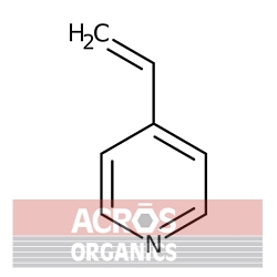 4-Winylopirydyna, 95%, stabilizowana [100-43-6]
