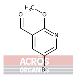 5-Bromo-2-metoksypirydyno-3-karboksyaldehyd, 97% [103058-87-3]