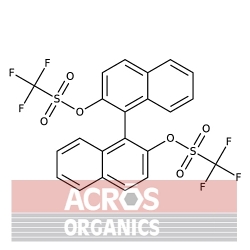 (R)-(-)-1,1'-binaphtol-2,2'-bis (trifluorometanesulfonian), 97% [126613-06-7]