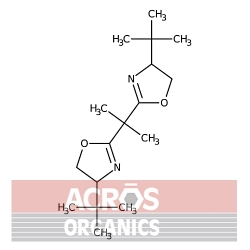 2,2'-Izopropylidenebis [(4S) -4-tert-butylo-2-oksazolina], 99%, 98% e.e. [131833-93-7]