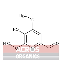 3,5-Dimetoksy-4-hydroksybenzaldehyd, 98% [134-96-3]
