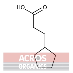 Kwas 3-cyklopentylopropionowy, 98% [140-77-2]