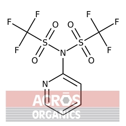 N- (2-Pirydylo) bis (trifluorometanosulfonimid), 97% [145100-50-1]