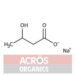 Kwas DL-3-hydroksybutyłowy, sól sodowa, 99% [150-83-4]