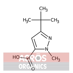 Kwas 3- (tert-butylo) -1-metylo-1H-pirazolo-karboksylowy, 95% [175277-11-9]
