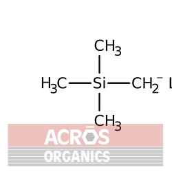 (Trimetylosililo) metylolit, 0,7 M (10% wag.) roztwór w heksanach, AcroSeal® [1822-00-0]