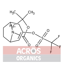 3- (Trifluorometylosulfonyloksy) -8-azabicyklo [3.2.1] okt-3-eno-8-karboksylan tert-butylu, 95% [185099-68-7]