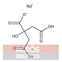 Kwas cytrynowy, sól monosodowa, 99%, do analizy, bezwodny [18996-35-5]