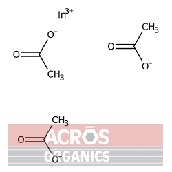 Octan indu (III), 99,99%, (zasada metalu śladowego), bezwodny [25114-58-3]
