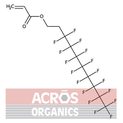 Akrylan 1H, 1H, 2H, 2H-heptadekafluorodecylowy, 97%, stabilizowany [27905-45-9]