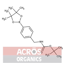 Ester pinakolu kwasu 4 - [(tert-butoksykarbonyloamino) metylo] fenyloboronowego, 97% [330794-35-9]