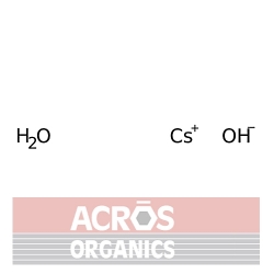 Monohydrat wodorotlenku cezu, 99,95% (na bazie metali śladowych), do analizy [35103-79-8]