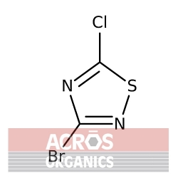 3-Bromo-5-chloro-1,2,4-tiadiazol, 97% [37159-60-7]