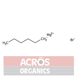 Bromek heksylomagnezu, 0,8 M roztwór w THF, AcroSeal® [3761-92-0]
