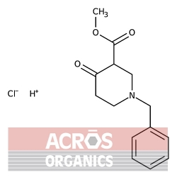 Hydrochlorek metylu 1-benzylo-4-okso-3-piperydyna-karboksylan, 97% [3939-01-3]