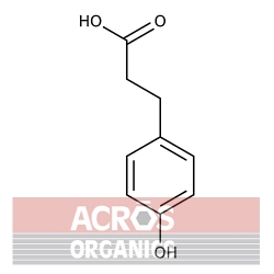 Kwas 3- (4-hydroksyfenylo) propionowy, 98% [501-97-3]