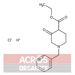 Chlorowodorek N-benzylo-3-okso-4-piperydynokarboksylanu etylu, 97%, tech. [52763-21-0]