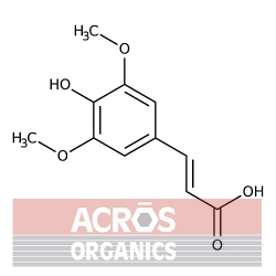 Kwas 3,5-dimetoksy-4-hydroksycynamonowy, 98%, głównie izomer trans [530-59-6]
