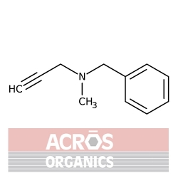 N-metylo-N-propargilobenzyloamina, 97% [555-57-7]