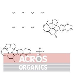Hiptahydrat siarczanu brucyny, 98%, odczynnik ACS [60583-39-3]