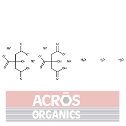 Kwas cytrynowy, sól disodowa półtorawodzianu, 99%, czysty [6132-05-4]