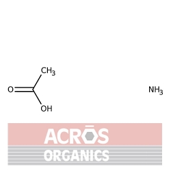 Kwas octowy, sól amonowa, 97 +%, odczynnik ACS [631-61-8]
