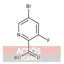 Kwas 5-bromo-3-fluoropirydyno-2-karboksylowy, 97% [669066-91-5]