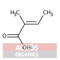 Kwas trans-2,3-dimetyloakrylowy, 98% [80-59-1]