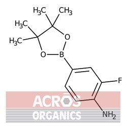 Ester pinakolu kwasu 4-amino-3-fluorofenyloboronowego, 97% [819058-34-9]