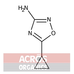 5-Cyklopropylo-1,2,4-oksadiazolo-3-amina, 97% [868696-42-8]