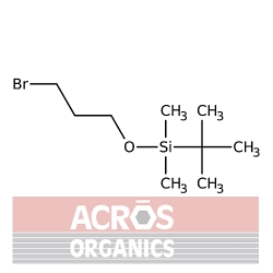 (3-Bromopropoksy) -tert-butylodimetylosilan, 97%, stabilizowany na węglanie sodu [89031-84-5]