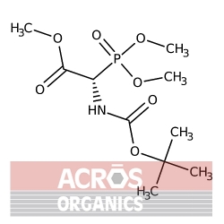 Ester trimetylowy (±) -BOC-alfa-fosfonoglicyny, 97% [89524-98-1]