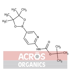 Ester pinakolowy kwasu 6- (tert-butoksykarbonyloamino) pirydyno-3-boronowego, 97% [910462-31-6]