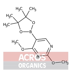 Ester pinakolu kwasu 2,4-dimetoksypirymidyno-5-boronowego, 97% [936250-17-8]