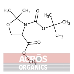 (R) - (+) - 3-BOC-2,2-dimetylo-4-oksazolidynokarboksylan metylu, 95% [95715-86-9]