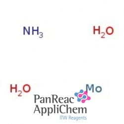 Molibdenian amonu cztero-wodny (Reag. USP, Ph. Eur.) do analizy, ACS, ISO, BioChemica [12054-85-2]