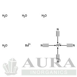 Tetracyjanoplatynian baru (II) [13755-32-3]