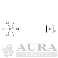 Heksachlororodan(III) potasu, hydrat 99,95% (na bazie metali) [13845-07-3]