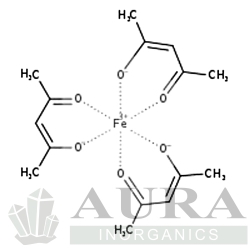 2,4-pentanodionian żelaza(III). [14024-18-1]