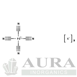 Tetracyjanopalladian(II) potasu, hydrat 99,95% (na bazie metali) [14516-46-2]