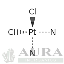 cis-dichlorodiamina platyna(II) 99,95% (na bazie metali) [15663-27-1]