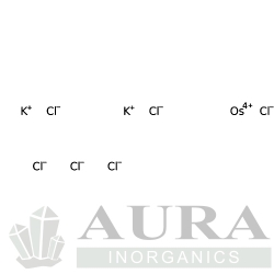Heksachloroosmian(IV) potasu 99,9% (na bazie metali) (EVE/EUD) [16871-60-6]