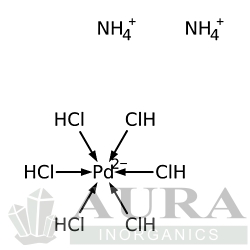 Heksachloropalladian(IV) amonu 99,95% (na bazie metali) [19168-23-1]